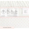 SwaddleDesigns Starter Set - Ultimate, Muslin Swaddle, Swaddle Wrap, and Bella Omni Newborn Gift Set, Pink