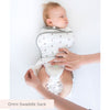 SwaddleDesigns Starter Set - Ultimate, Muslin Swaddle, Swaddle Wrap, and Bella Omni Newborn Gift Set, Pink