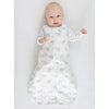 Cotton Flannel Non-Weighted zzZipMe Sack - Little Chickies, Blue