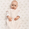 Cotton Flannel Non-Weighted zzZipMe Sack - Little Chickies, True Blue