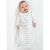 Cozy Non-Weighted zzZipMe Sack - Pastel Puff Circle, Pastel Blue