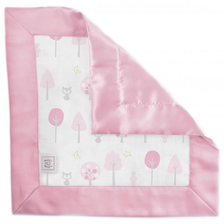 Muslin Single Baby Lovie - Pink Thicket